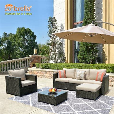 Sunbrella Patio Sofa Cushions Cabinets Matttroy