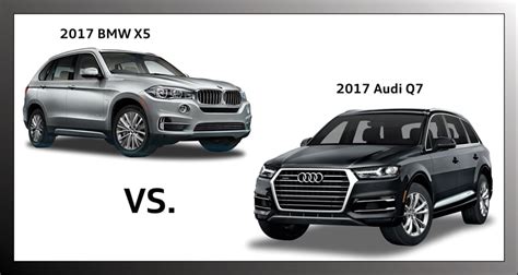 2017 Audi Q7 vs 2017 BMW X5 in Hoffman Estates, IL | Audi Hoffman Estates