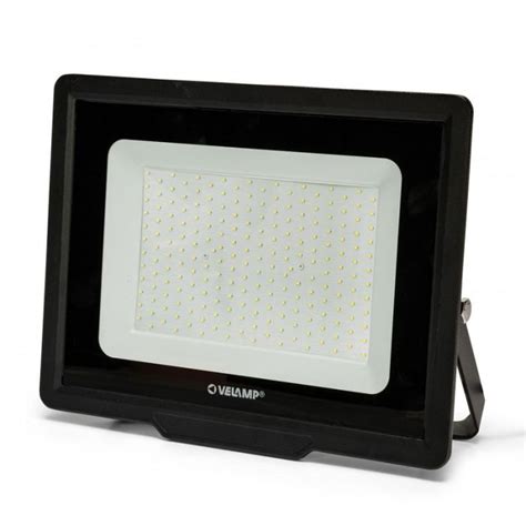 Projecteur Velamp Led Smd W Noir Flood