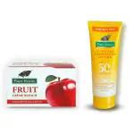 Buy Pure Roots Fruit Face Bleach 224g With Sun Block Lotion SPF 50 PA