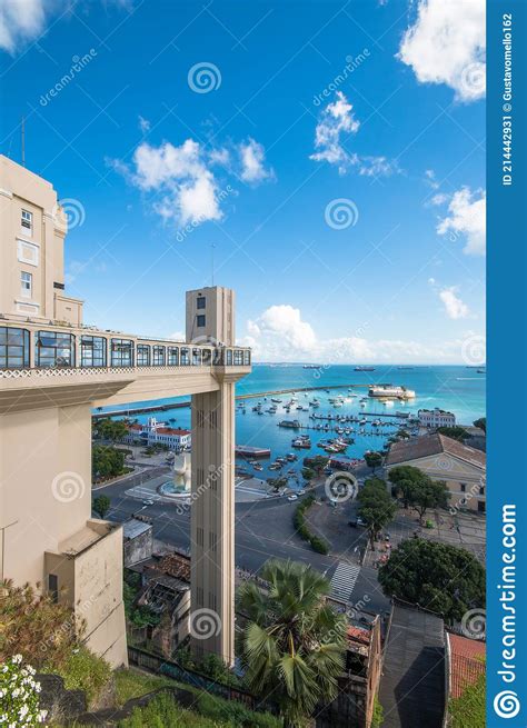 View Of The Lacerda Elevator In Salvador Bahia Brazil Stock Image