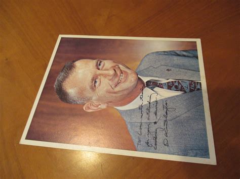 Original Inscribed Nasa Color Photograph Of Astronaut Donald K Deke