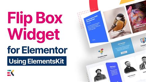 Flip Box Widget For Elementor Elementskit All In One Addon For