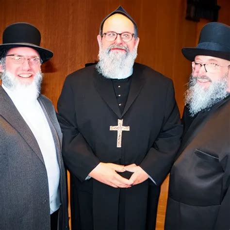 A Priest A Rabbi And A Minister Walk Into The Bar Stable Diffusion