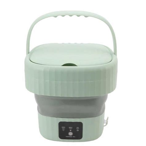 Hurrise Mini Machine Laver Portable L Blanc Auto Nettoyage