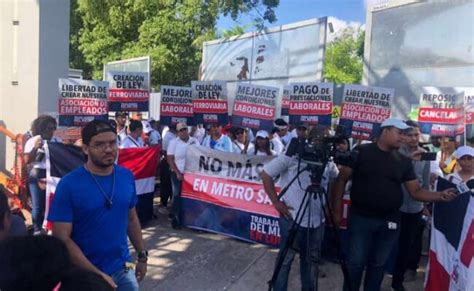 7dias Do Trabajadores Del Metro Marchan En Protesta Y Se Plantan