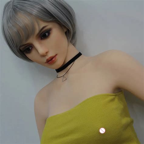 Cm Lifelike Realistic Solid Silicone Sex Doll Big Breast Masturbator