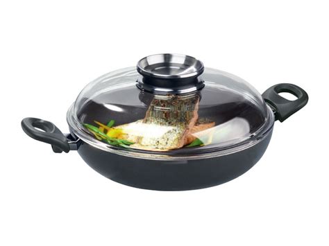 ERNESTO Aluminium Frying Pan With Lid Lidl Great Britain Specials