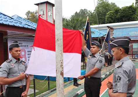 Rutan Tarutung Gelar Upacara Bendera Dan Tasyakuran HDKD Ke 78 WASPADA