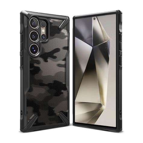 Ringke Fusion X Design Galaxy S Ultra G Skal Camo Black