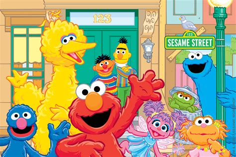 Sesame Street Friends Cartoon