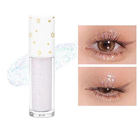 Geeneiya Liquid Glitter Eyeshadow Korean Makeup Under Eye Shadow Bling