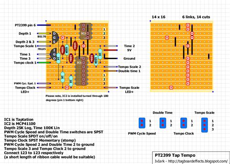 Collection Of Vero Stripboard Tagboard Layouts For S Of Popular