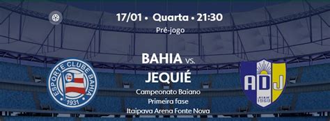 Associação Desportiva Jequié X Esporte Clube Bahia Minuto A Minuto