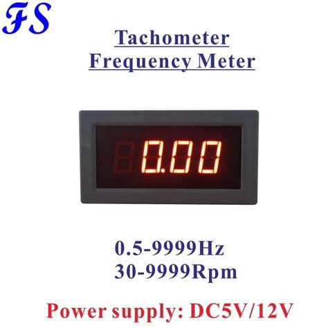 YB5135FT LED Digitale Frequenz Meter 9999Hz Cymometer Freq Panel Meter