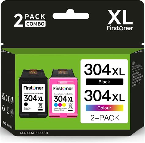 HP 304 Pack De 2 Cartouches D Encre Noire Et Trois Couleurs