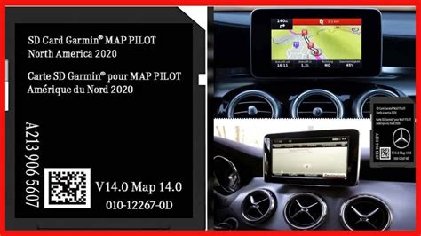 2020 2021 Navigation SD Card Compatible With Mercedez Garm Pilot E