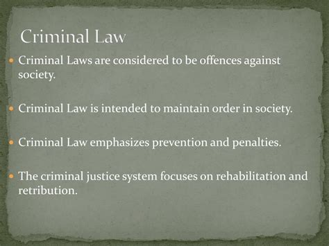 Ppt Criminal Law Powerpoint Presentation Free Download Id2788579