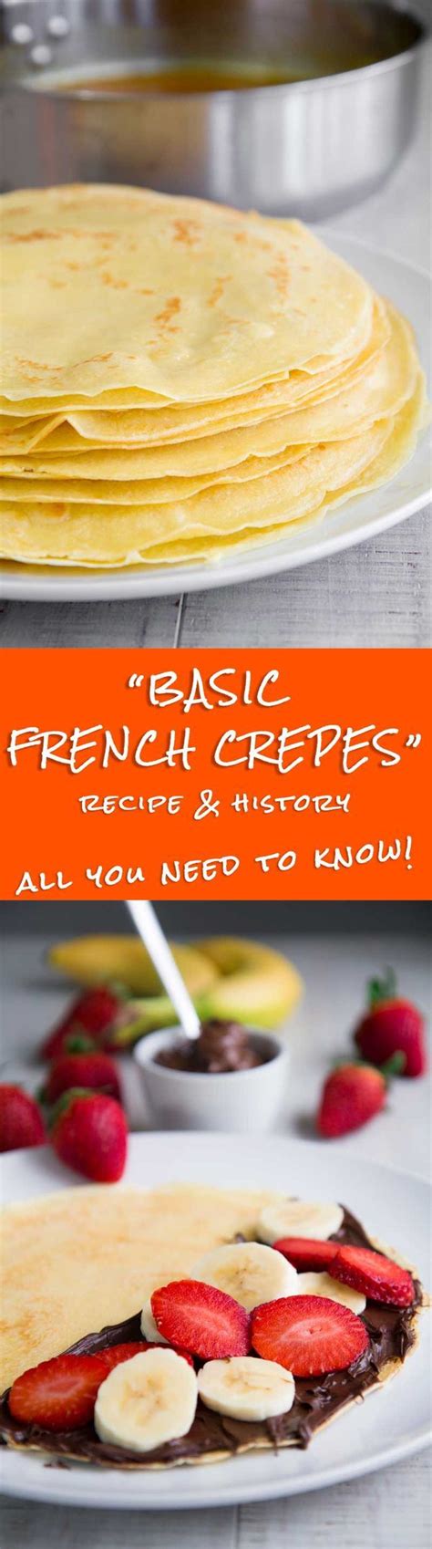 Basic Crepes Recipe History All You Need To Know Recipe Basic