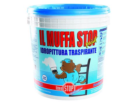 Il Muffa Stop Paint Idropittura Traspirante Lt In Barattolo