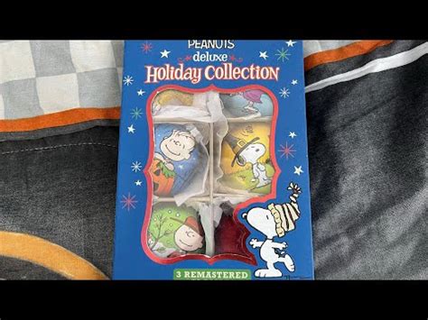 Peanuts Deluxe Holiday Collection DVD With 3 Remastered Classics