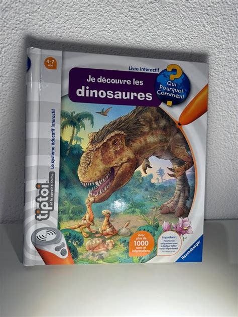 tiptoi Livre interactif Je découvre les dinosaures NEUF Kaufen auf