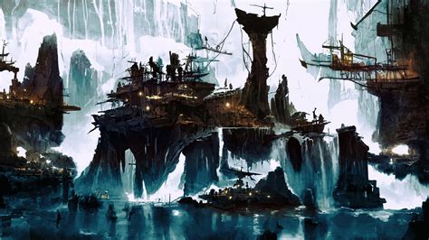 ArtStation - Pirate Town