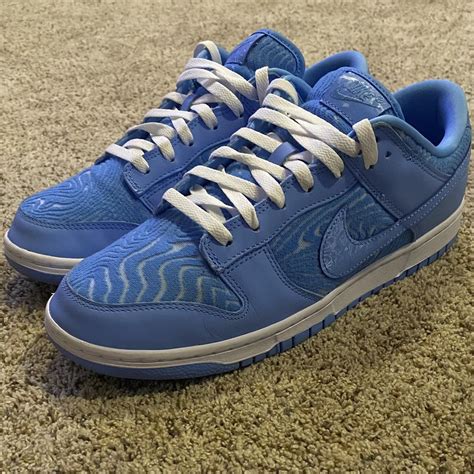 Nike Dunk Low Prm Topography University Blue Mens Depop