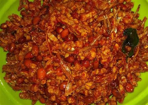 Resep Sambal Tempe Teri Kacang Oleh Ayu Haryadi Cookpad