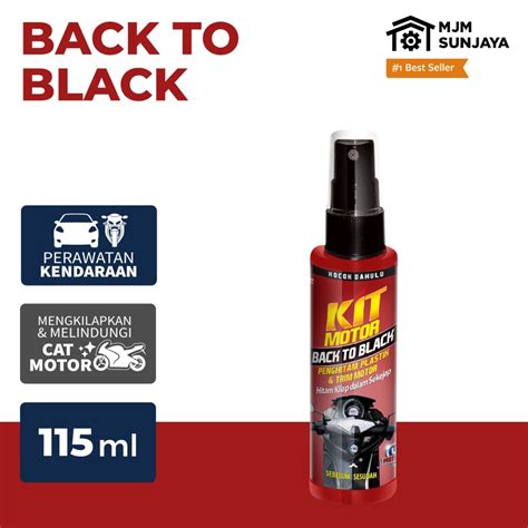 Jual Kit Motor Back To Black Pump Ml Hitam Spray Semprot Semir