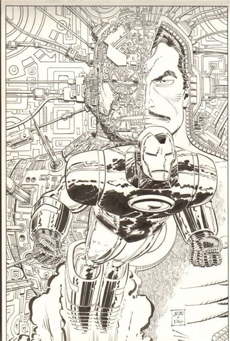 𝓒𝓸𝓶𝓲𝓬 𝓒𝓻𝓾𝓼𝓪𝓭𝓮𝓻𝓼™ On Twitter Iron Man By John Romita Jr Comicart