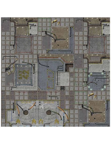 Battle Systems Frontier Sci Fi Gaming Mat 22 Tapete De Neopreno