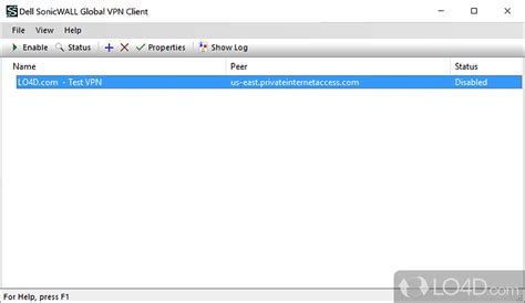 sonicwall global vpn