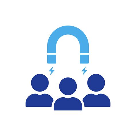 Retention Employee People in Business Company Silhouette Icon. Lead