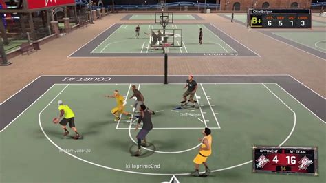 Mypark Game Win Streak V Gameplay Old Town Nba K Youtube