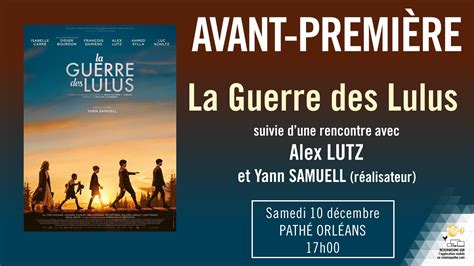 La guerre des lulus en avant première Pour Info à Orléans