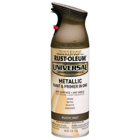 Rust Oleum Universal 11 Oz All Surface Metallic Rustic Mist Spray