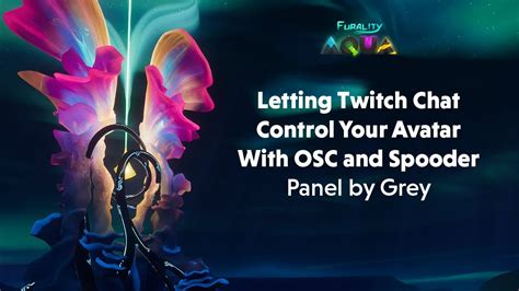 Furality Aqua Letting Twitch Chat Control Your Avatar With Osc And