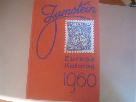 Schöner Katalog von 1465 Seiten Zumstein 1960 Kaufen auf Ricardo