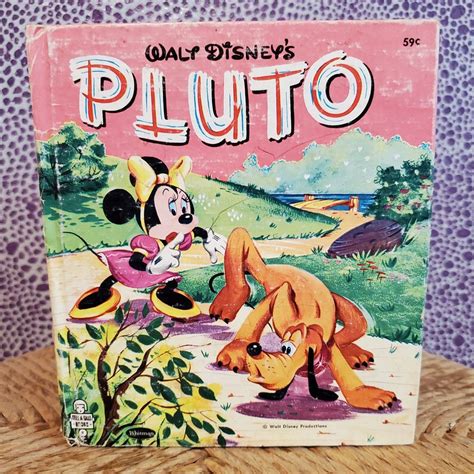 Walt Disney's Pluto Whitman Tell-a-tale Book - Etsy