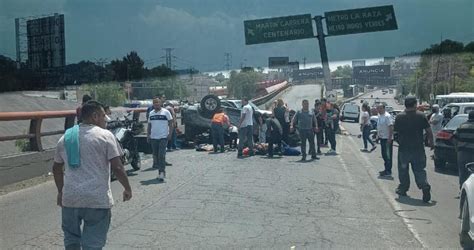 Accidente En La México Pachuca Deja Docena De Lesionados