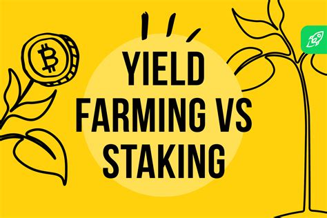 Yield Farming Vs Staking What S The Difference