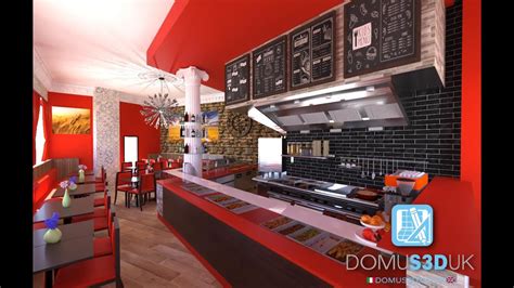 How To Design A Fast Food Restaurant Concept Design With Domus3dUK Al