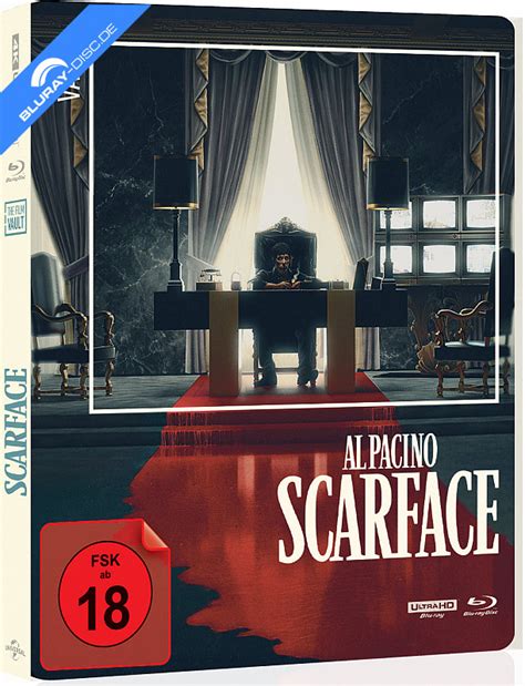 Scarface 4K Limited The Film Vault Steelbook Edition 4K UHD Blu Ray