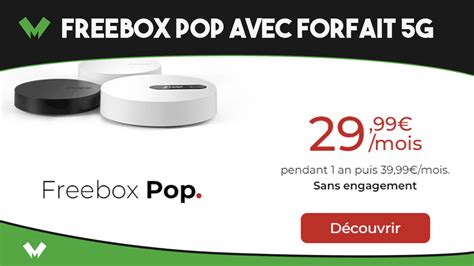 Bon Plan Internet Une Box Avec Forfait 5g Chez Free à Prix Fracassés