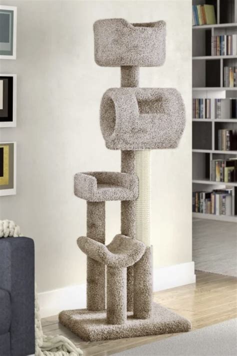 10 Sturdy Wooden Cat Trees For Large Cats Whiskers Magoo