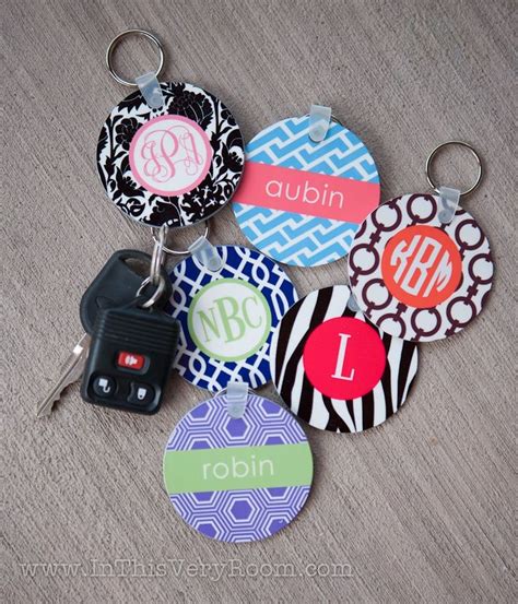 102 best Cricut keychain images on Pinterest | Key rings, Silhouette ...