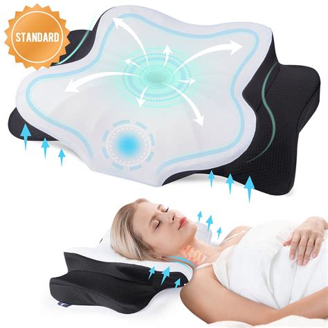 Donama Cervical Pillow For Neck Pain Relief Contour Memory Foam