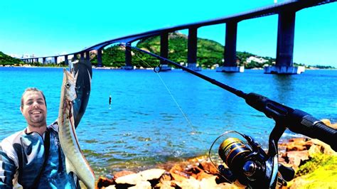 PESCARIA NAS PEDRAS DO MAR MICRO ISCAS ULTRALIGHT NO ROCK FISHING