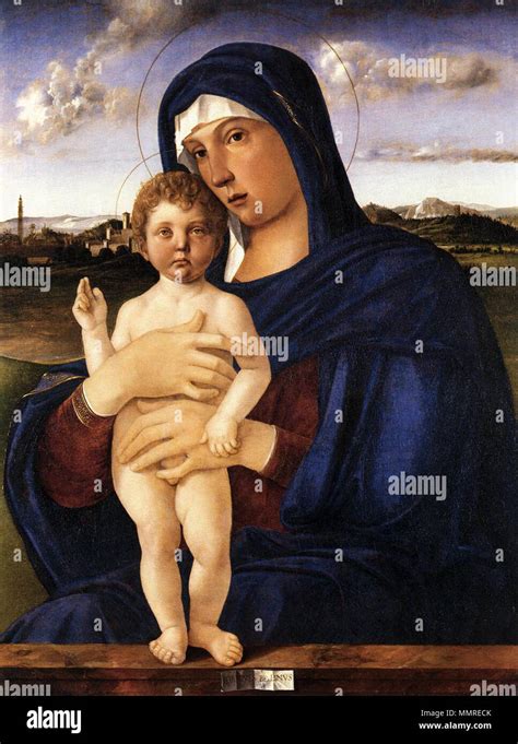 Madonna With Blessing Child English Madonna With Blessing Child